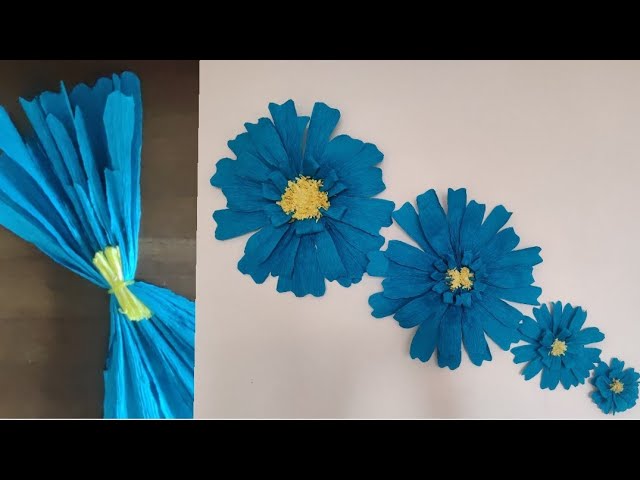 Crepe Paper Flowers Craft Kit | By The Danes