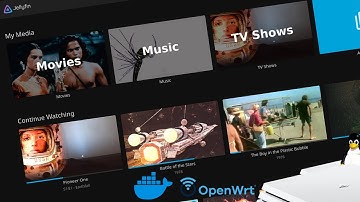 Setup Jellyfin Media Server on OpenWrt using Docker | Detailed Tutorial