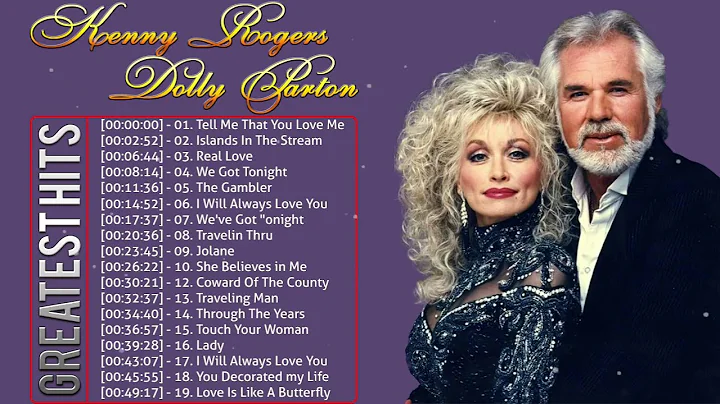 Kenny Rogers, Dolly Parton Greatest Hits Full Albu...