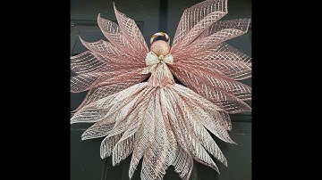 Angel Tree Topper Tutorial