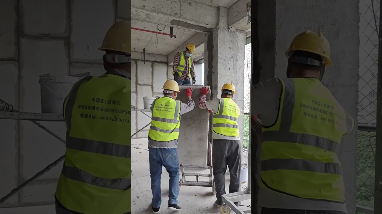 EPS cement sandwich partition panel shipping again!