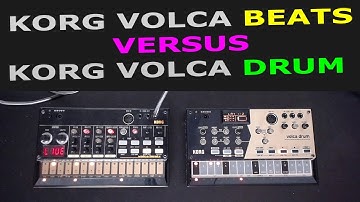 Korg Volca Beats versus Korg Volca Drum - and the winner is ...