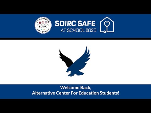 Alternative Center for Education Welcome Message