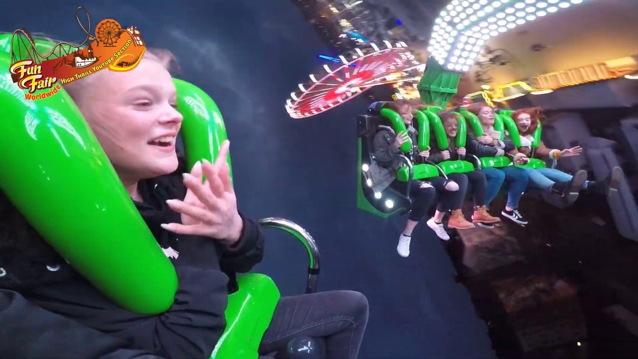 'THE BEAST" Onride @ Kirmes Aachen Osterbend (Germany 2019