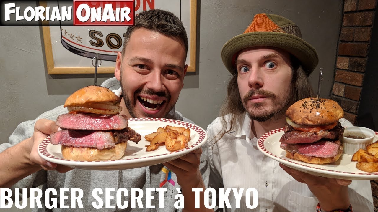 LE BURGER LE + SECRET et CHER de TOKYO Feat. Tev-Ici Japon - VLOG 