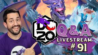 DC20 Beta Q&A #91