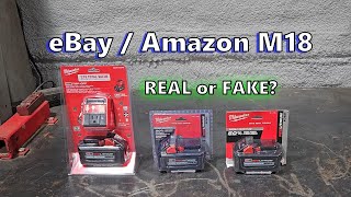 eBay Genuine Milwaukee Batteries REAL or FAKE?