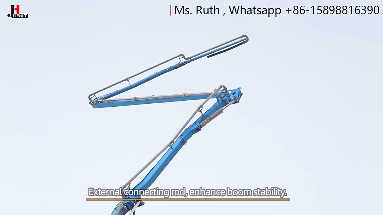 China Factory JIUHE brand 58M concrete pump Truck for sale