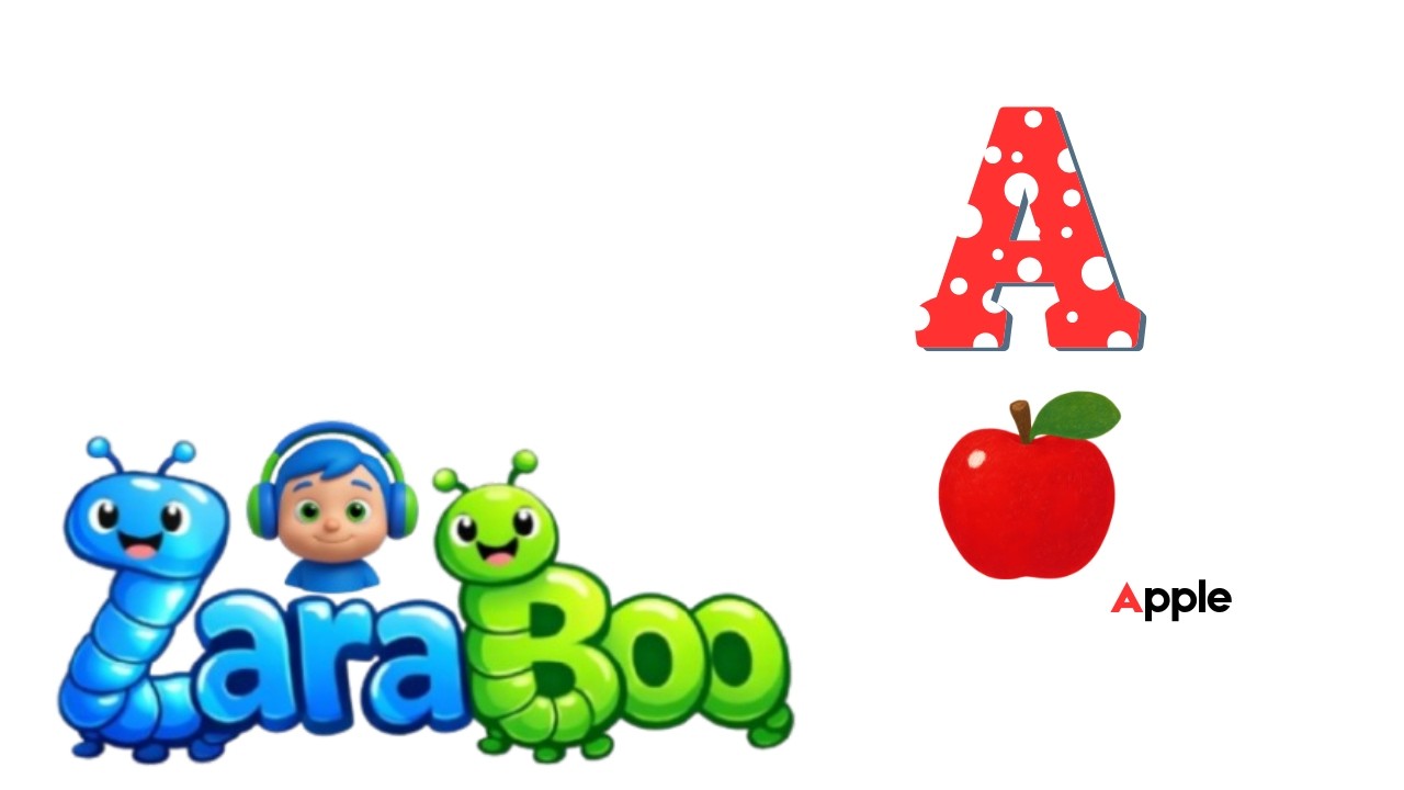 A for Apple ABC Song by ZaraBoo Kids – Fun Alphabet Learning for ...