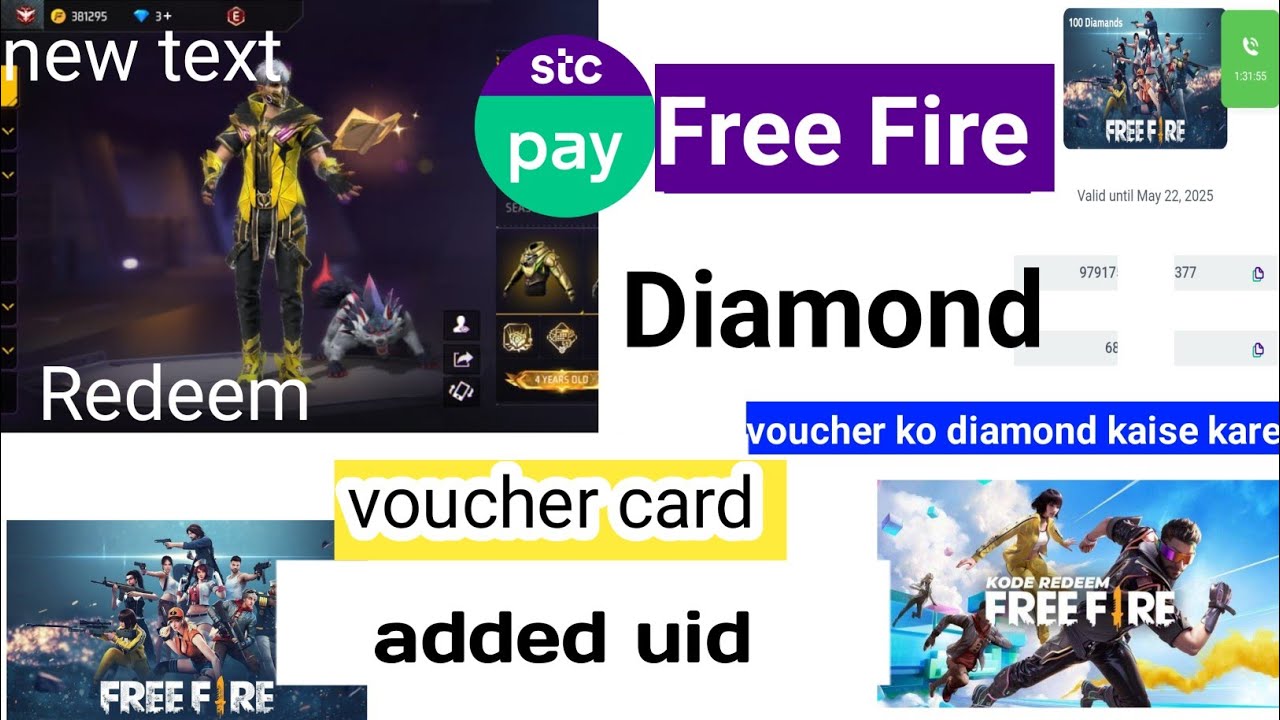 how to add free fire diamond by voucher card|free fire diamond|free fire diamond top up saudi arabia