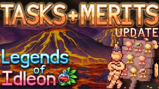 Legends of idleon | World 5 Merit shop update