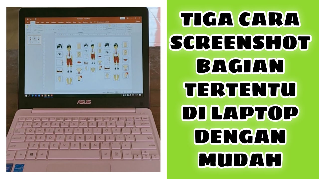 Tiga cara screenshot bagian tertentu di laptop || Tutorial 01 