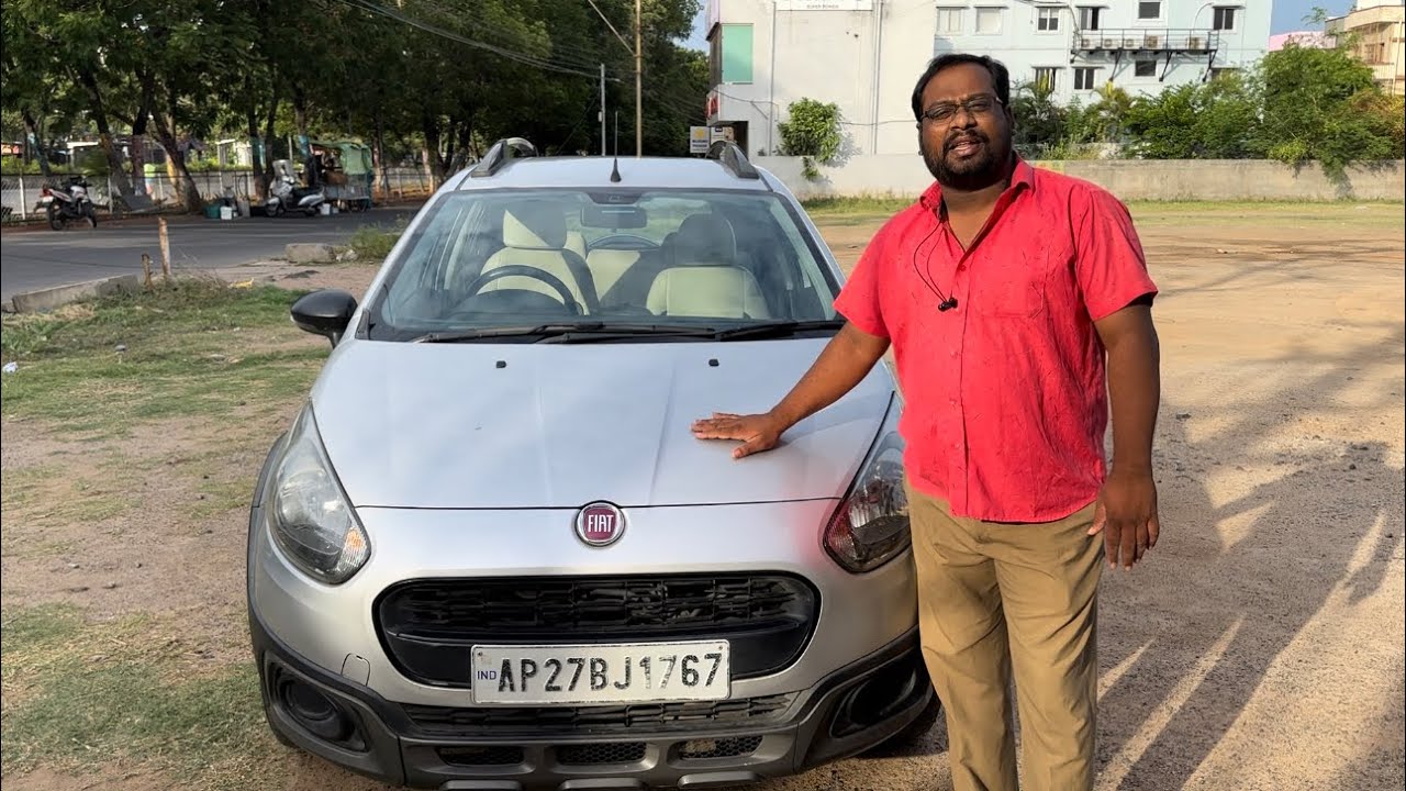 Fiat Avventura 7793949290 second hand car for sale used car in Vijayawada single owner