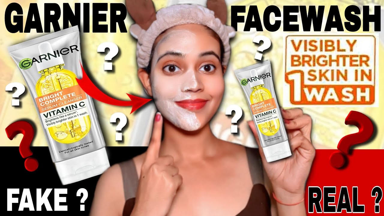 1 Bottle = 1 Vitamin C Serum? Garnier Face Wash Review