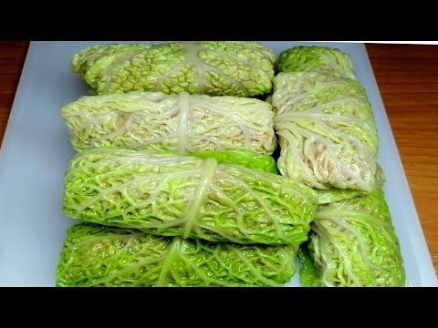 Video: How To Cook Stuffed Cabbage Rolls In Tomato Sauce