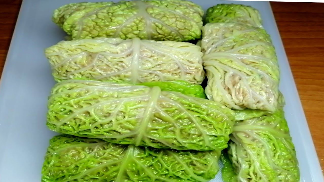 How to make Stuffed Cabbage Rolls in tomato sauce #12