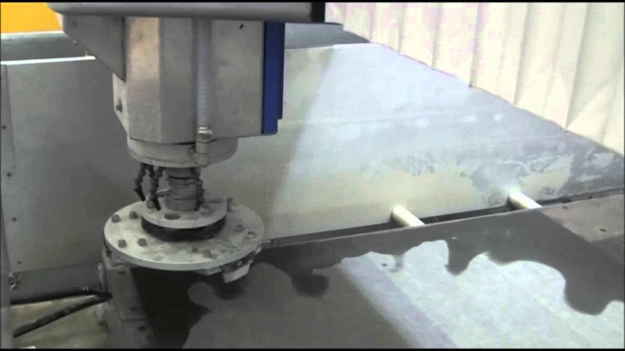 Donatoni Macchine ZENIT CNC calibrating and polishing black granite