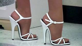 Paige Superarch 01 - Carrie Lachance Doing Laundry In High Heels