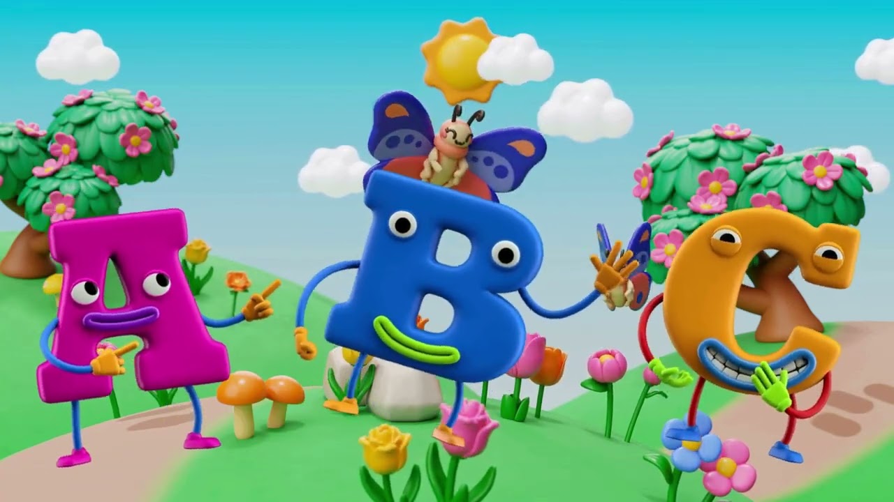 ABC Song for Kids | A to Z Alphabet Song | Cartoon Capital Letters | Learn ABC
