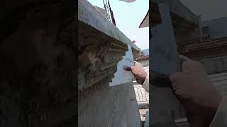 Moulding work... #construction #buildingdesign #shorts