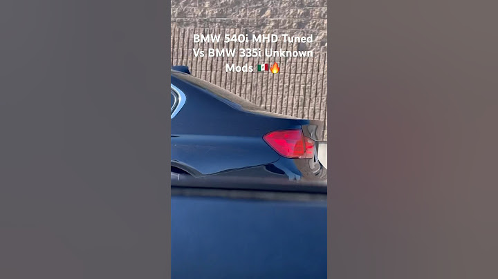 BMW 540i MHD Tuned Vs BMW 335i Unknown Mods 🇲🇽🔥 #540i #335i #bmw #rollracing #b58