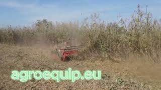 ΚΑΤΑΣΤΡΟΦΕΑΣ ΤΗΛΕΧΕΙΡΙΖΟΜΕΝΟΣ 120cm ΜΕ ΕΡΠΥΣΤΡΙΕΣ RFL120 AGROEQUIP #farming #agroequip #agriculture