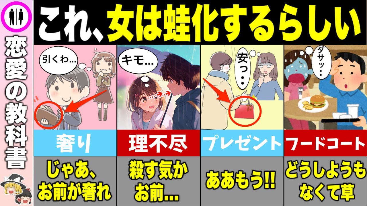 【炎上確定】理不尽すぎる女の蛙化現象