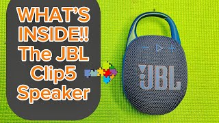 WHATβS INSIDE!! Taking things apart pt2. The JBL Clip5 Bluetooth Speaker. #asmr #bluetoothspeaker