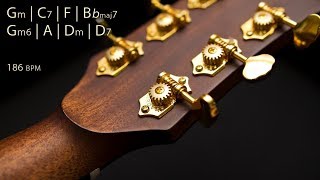 Video thumbnail of "Gipsy Swing Jazz Guitar Backing Track D Minor Jam"