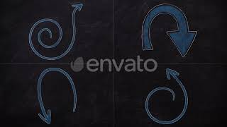 Hand Drawn Arrows Pack | Motion Graphics - Videohive template