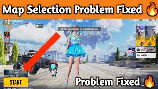 100% Fix BGMI Map Selection Problem | BGMI Map Select | Curator Team feature is not available |