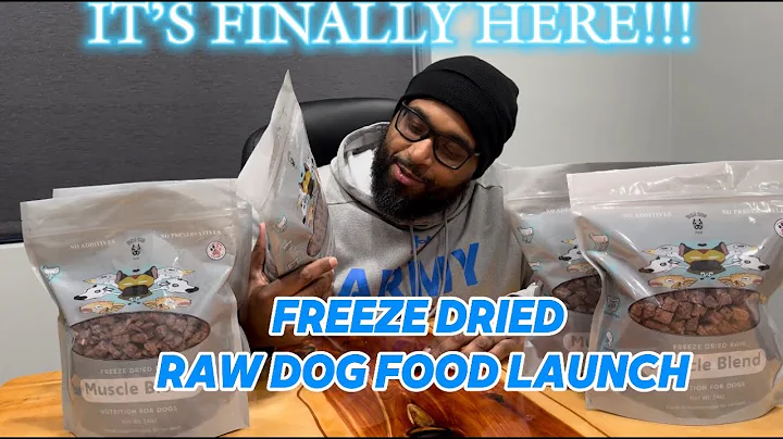 🌟 Introducing Our Freeze-Dried Raw Dog Food!