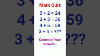 Math Quiz | Genius IQ Test math puzzle🔥 Net Worth