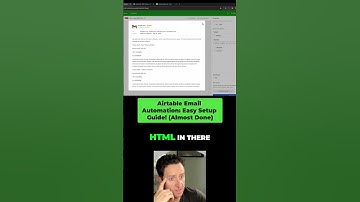 Airtable Email Automation: Easy Setup Guide! (Almost Done)