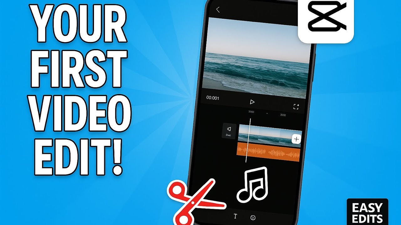 How to Edit Your First Video in CapCut | Easy Trimming + Music + Export ...
