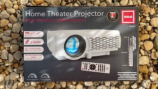 Good Night. RCA 1080p Home Theatre Projector Unboxing + First Impression's