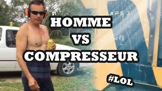 Homme Vs Compresseur