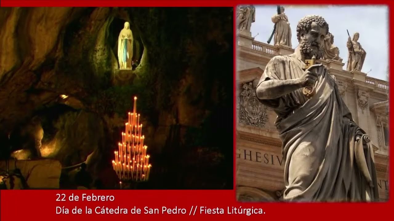 Día de la Cátedra de San Pedro. Rosario 22 de febrero 
