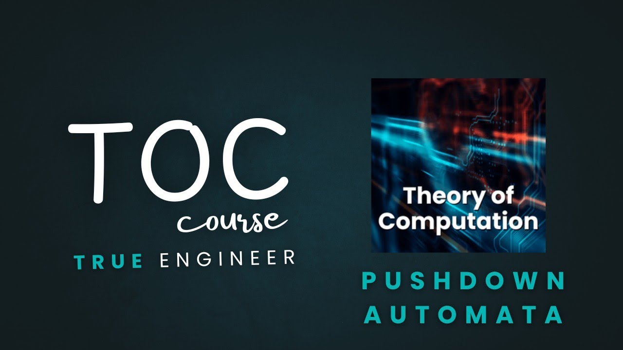 Push Down Automata | Toc Complete Course for engineering exam | True Engineer 