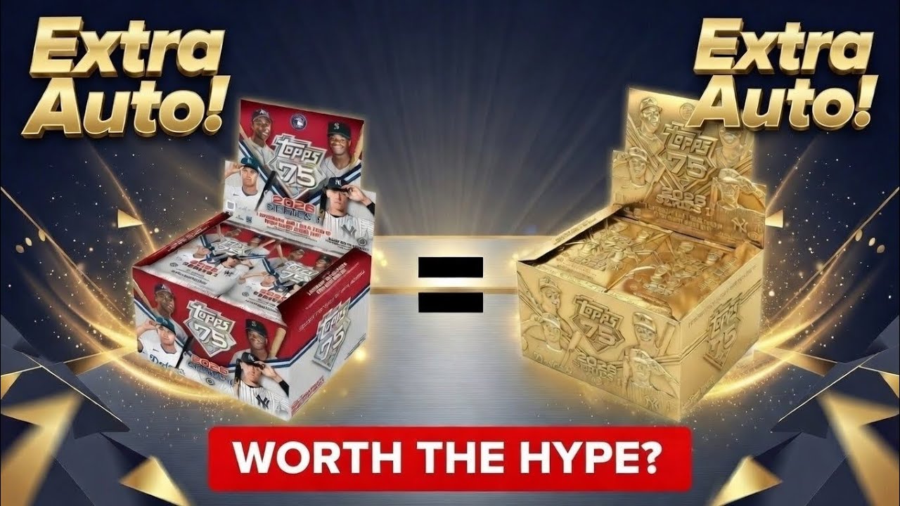 НАКОНЕЦ-ТО ❗️ Большая коробка Topps Series 1 2026 года №1