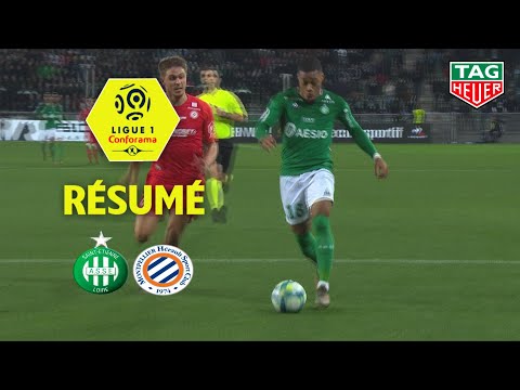 St Etienne 0-0 Montpellier | Ligue 1 highlight | 24 Nov 2019