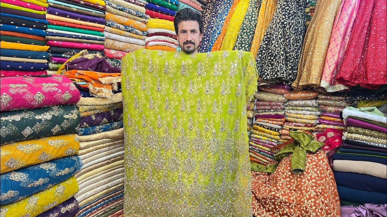 Latest | Brezzy Net Tila Dori Work - Lose Fabric Net Dupata|