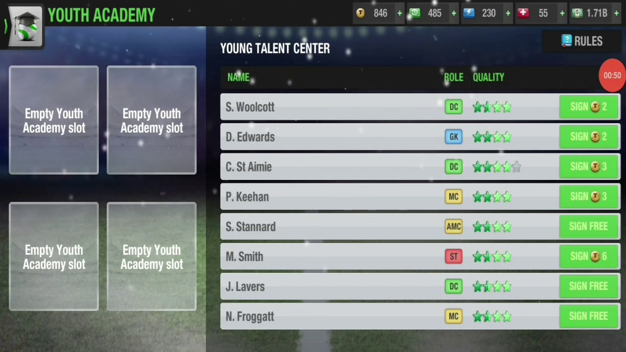 BEST WAY YOU SHOULD SELECT PLAYERS IN YOUTH ACADEMY TOP ELEVEN 2021