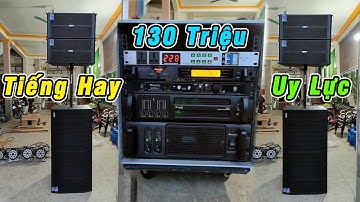 Dàn sự kiện Array DBACOUSTIC 130tr về đội anh Tuấn Bắc Giang | 0925 133 999