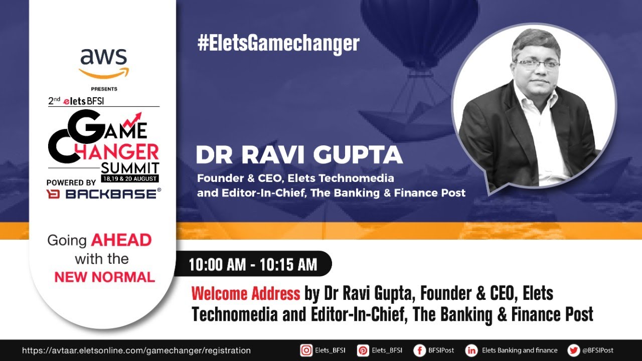 Welcome Address By Dr Ravi Gupta Founder Ceo Elets Technomedia Pvt Ltd Youtube