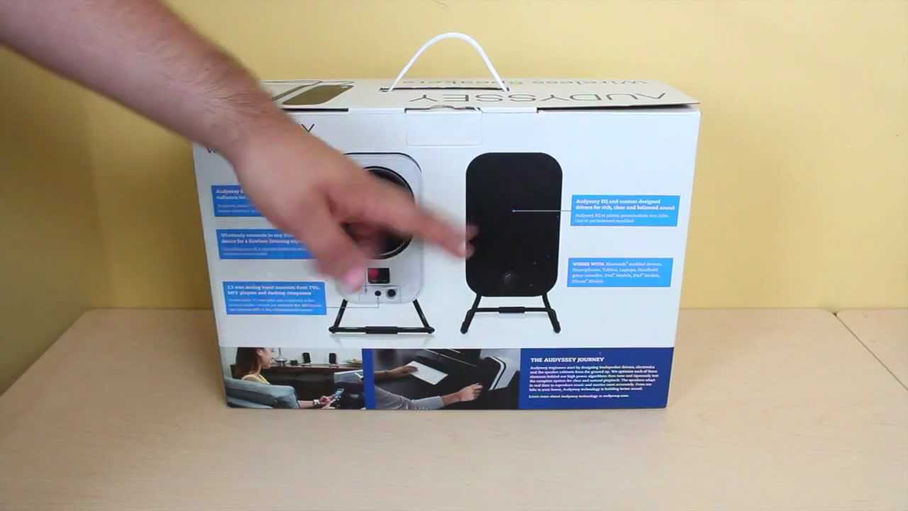 Unboxing Audyssey Wireless Speakers En Español YouTube