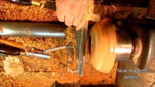 Wood turning #54 An Alder Crotch Bowl To Keep Your Knicknacks In