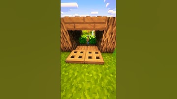 Minecraft Rabbit Trap🪤 #tiktok #shorts