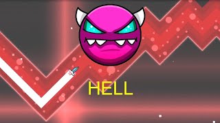 Geometry Dash | HELL | Medium Demon | Hardest Demon I’ve Ever Beaten
