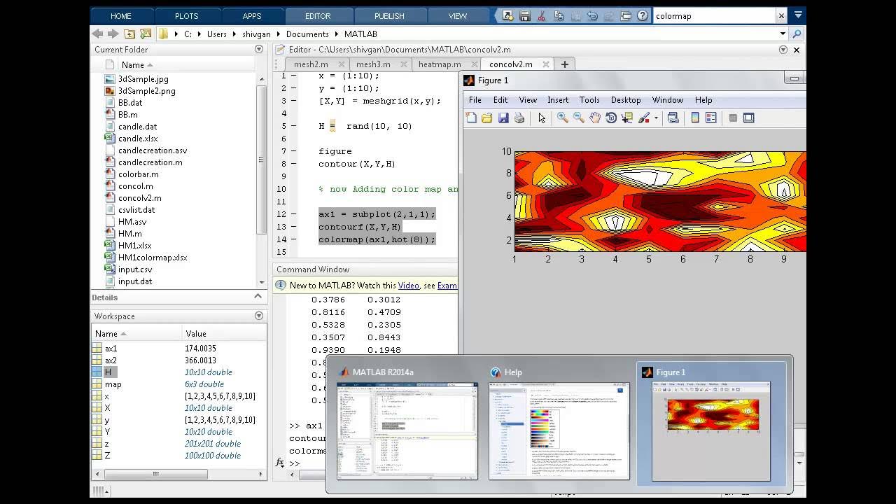 Creating a Heat Map in Matlabs Setup - YouTube